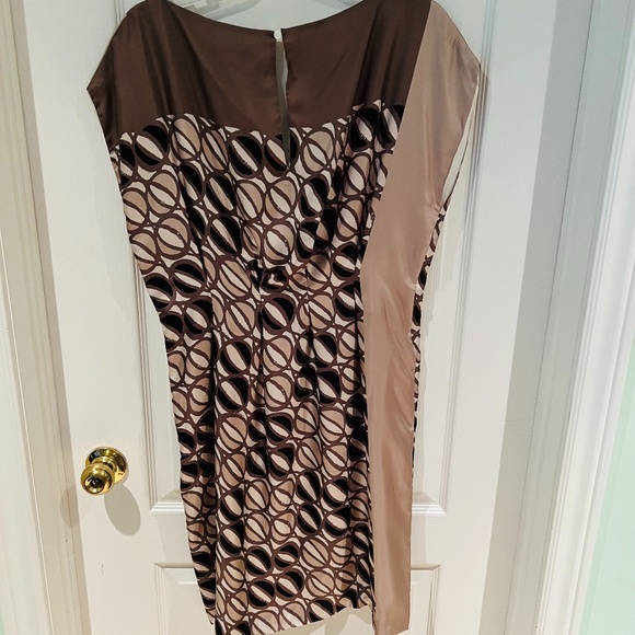 Piazza Sempione - Made in Italy, 100% Silk Dress, Italian Size 42, Good Cond! - Picture 2 of 9